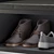 Gray Modern Shoe Storage Bench 3D model small image 3