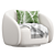 EICHHOLTZ BRICE Swivel Armchair: Luxury & Comfort 3D model small image 2