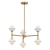 Elegant Greenwich 23" Chandelier 3D model small image 1