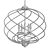 Eurosvet Sorrel Hanging Loft Chandelier 3D model small image 2