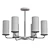 Vele Luce Licia 2013 Ceiling Chandelier 3D model small image 2