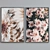 Modern Flower Picture Frame Set 3D model small image 3