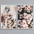 Modern Flower Picture Frame Set 3D model small image 5