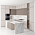 Modern Kitchen - Modular Design, High quality, Renders 3D model small image 1