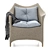 Elevated Comfort: AMARI VITA Lounge Chair 3D model small image 2