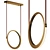 Palmiro LED Pendant: Elegant and Stylish 3D model small image 1