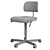 Engelbrechts Kevi 2534U: Elegant Swivel Chair 3D model small image 7