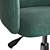 Dagny's Ergonomic Office Chair 3D model small image 3