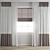 Versatile Polygonal Curtain Model 3D model small image 1