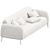 Mega Seater Sofa: Contemporary Comfort 3D model small image 2