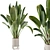 Ferm Living Bau Pot Large Set - Modern Indoor Plants 3D model small image 1