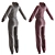 2020 Women's Sporty Tracksuit 3D model small image 6