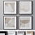 Elegant Frame Set: Wall Paintings 3D model small image 1