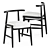 Elegant Emilia Chair: Stylish Design 3D model small image 1