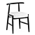 Elegant Emilia Chair: Stylish Design 3D model small image 3