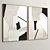 Dual Frame Plaster Art Set 3D model small image 4