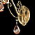 Eurosvet Escada Chandelier 3D model small image 4