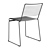 Danny Chair: Stylish Black Stool 3D model small image 2