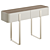 Sleek Lacquered Console - Capital Collection Eden 2022.1 3D model small image 1