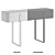 Sleek Lacquered Console - Capital Collection Eden 2022.1 3D model small image 4