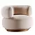 Split Armchair: Stylish and Functional 3D model small image 1