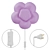 Ikea Upplist Wall Lamp - Elegant Lilac Blossom 3D model small image 2