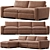 RH Maxwell Sofa: Luxury Comfort for Your Home 3D model small image 1