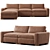 RH Maxwell Sofa: Luxury Comfort for Your Home 3D model small image 3