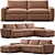 RH Maxwell Sofa: Luxury Comfort for Your Home 3D model small image 4