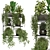 Rustic Indoor Plants | Set 207 3D model small image 1