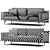 Stylish Twils ETAN Sofa - 2017 Version 3D model small image 4