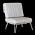 Spritz Acacia Single Chair 3D model small image 2