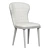 Sleek and Chic: Santorini Chair 3D model small image 2