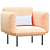 Nakki Lounge Chair - Sleek Modern Design 3D model small image 2