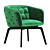 Roche Bobois Quadrille Armchair | Stylish and Contemporary Furniture 3D model small image 1