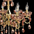 Luxury Eurosvet Escada Pendant Chandelier 3D model small image 4