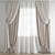 Premium Curtain 3D Model 3D model small image 1