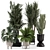 Nature's Charm: Ferm Living Bau Pot Large - Set 461 3D model small image 1