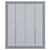 Sleek Silver Wardrobe 3D model small image 3