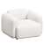 Sleek Swell Armchair: Modern Comfort 3D model small image 3