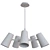 Mantra Looker Pendant Chandelier - Elegant Lighting with a Timeless Charm 3D model small image 2