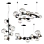 Odeon Light Tovi Pendant Collection 3D model small image 3