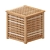 IKEA HOL Acacia Storage Tables 3D model small image 1