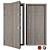 Duet Favorit Entry Metal Door - 900x2050mm 3D model small image 1