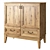 MK-65 Series Chest of Drawers 3D model small image 1