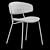 Sophia Padded Chair: Modern Comfort for your Space 3D model small image 4