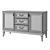 Modern 5-Drawer Chest: MK-65 Series 3D model small image 3