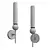 Graceful LED Wall Lamp 3D model small image 3