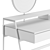 Gallotti&Radice Venere Lite: Elegant Console with 2 Drawers 3D model small image 4