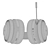 Immersive Gaming Headphones: Razer Nari 3D model small image 8